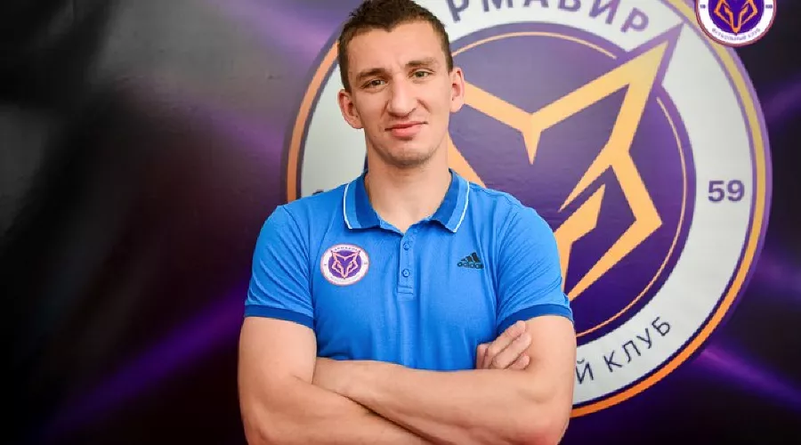 Иван Комиссаров &copy;&nbsp;Фото с официального сайта ФК &laquo;Армавир&raquo;, fcarmavir.ru