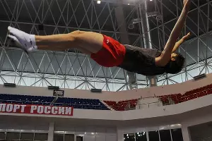 Чемпионат России по прыжкам на батуте в Краснодаре &copy;&nbsp;Елена Синеок, ЮГА.ру