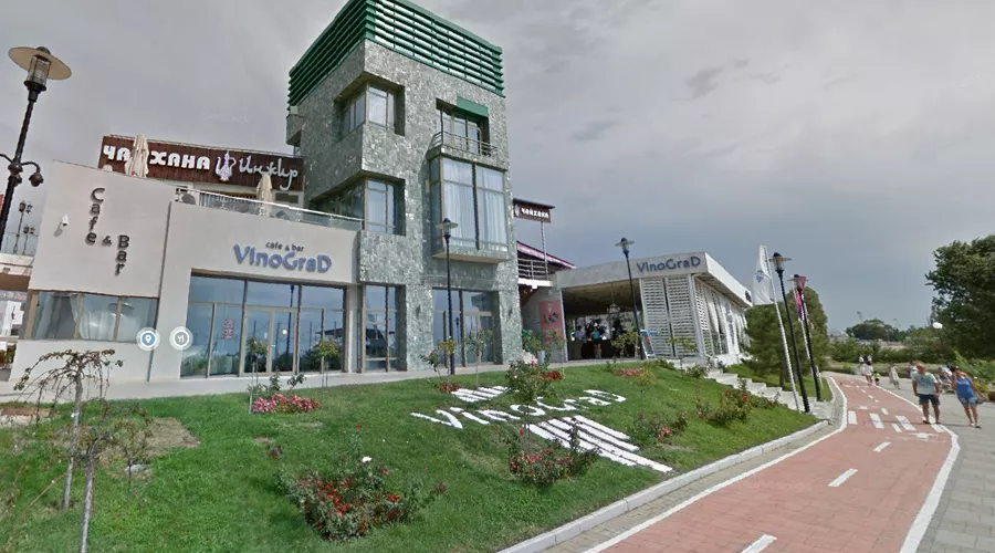 Кафе VinoGrad в Адлере &copy;&nbsp;Скриншот с сайта Google.com/maps
