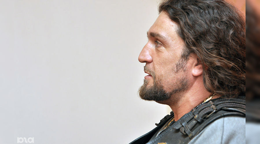 Президент мотоклуба "Ночные волки" Хирург © Елена Синеок. ЮГА.ру