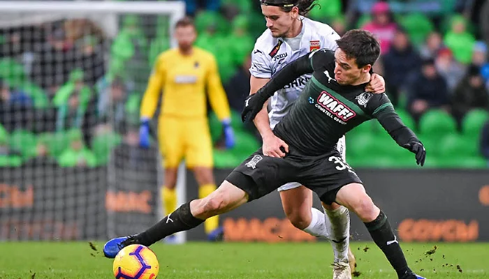 Матч «Краснодар» — «Уфа» &copy;&nbsp;Фото пресс-службы ФК &laquo;Краснодар&raquo;