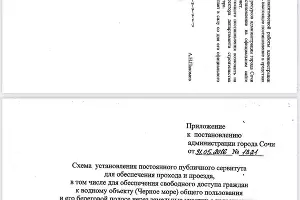 &copy;&nbsp;Скриншот постановления мэрии Сочи