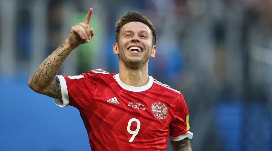 Федор Смолов &copy;&nbsp;Фото пресс-службы РФС