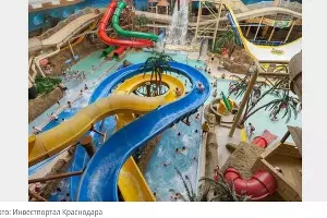 Проект аквапарка на Береговой улице в Краснодаре &copy;&nbsp;Скриншот публикации на Инвестиционном портале Краснодарского края, Investkuban.ru