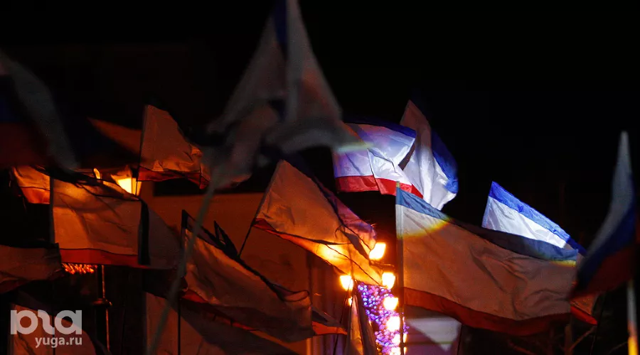 Крым проголосовал за воссоединение с Россией &copy;&nbsp;Влад Александров, ЮГА.ру