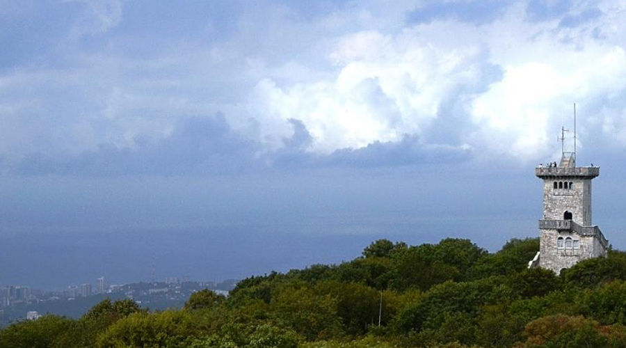 Смотровая башня на горе Ахун, Сочи © Фото пресс-службы администрации Сочи