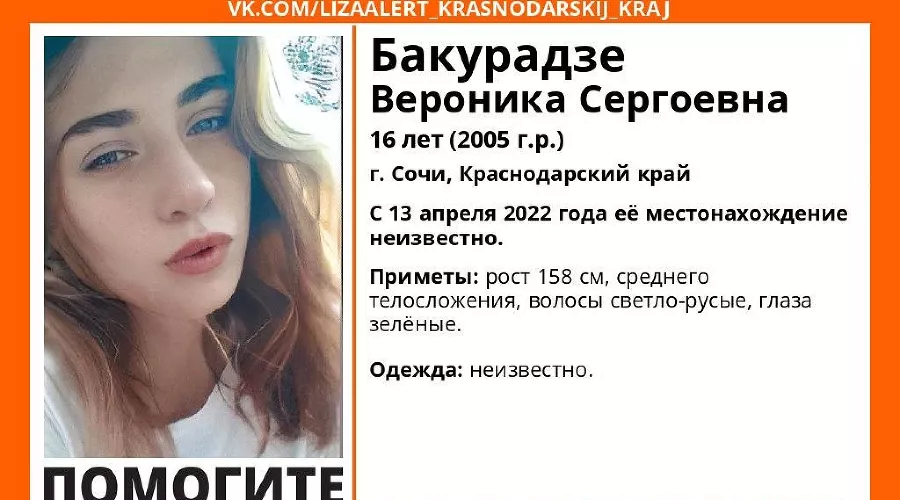  &copy;&nbsp;Ориентировка поискового отряда &laquo;ЛизаАлерт&raquo;