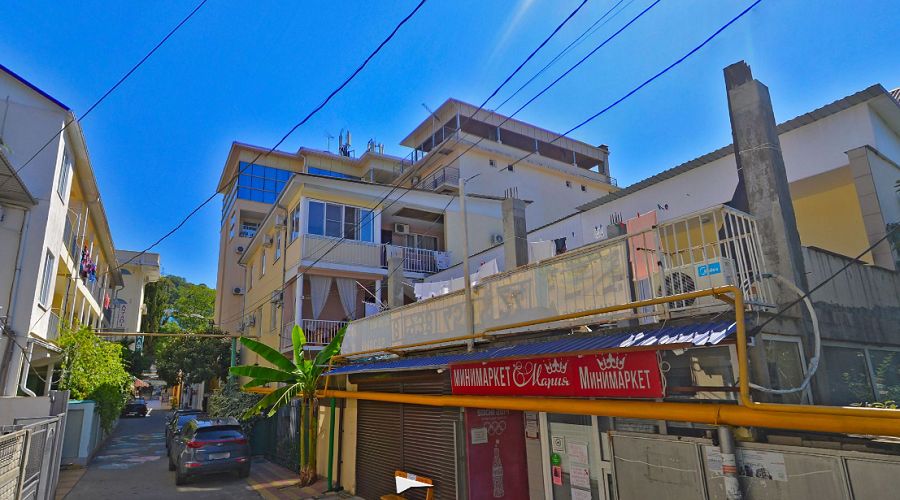 Улица Ленина, 221/8 в Сочи  &copy;&nbsp;Скриншот панорам &laquo;Яндекс.Карты&raquo;, yandex.ru/maps