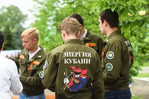 День Победы в КубГАУ &copy;&nbsp;Фото Елены Синеок, Юга.ру