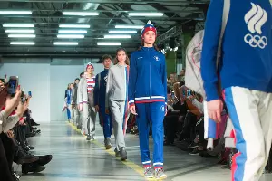 Презентация экипировки олимпийской команды России &copy;&nbsp;Фото из группы vk.com/zasportcompany