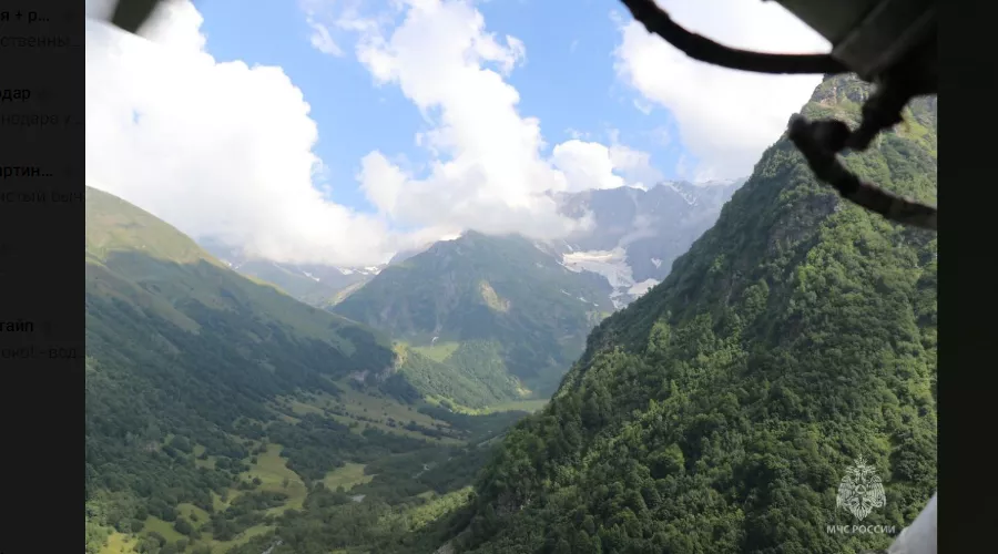  &copy;&nbsp;Скриншот фото из телеграм-канала &laquo;МЧС Кубани&raquo;