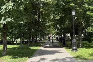 Сквер Дружбы народов &copy;&nbsp;Фото Марины Солошко, Юга.ру
