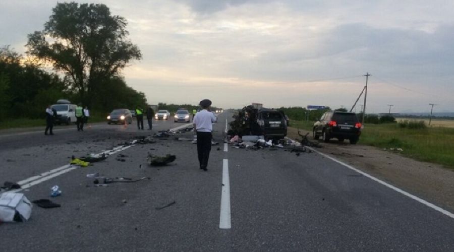 ДТП на Ставрополье &copy;&nbsp;Фото пресс-службы УГИБДД ГУ МВД по Ставропольскому краю