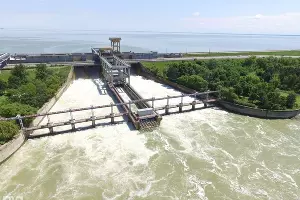 Краснодарское водохранилище &copy;&nbsp;Фото Виталия Тимкива, Юга.ру