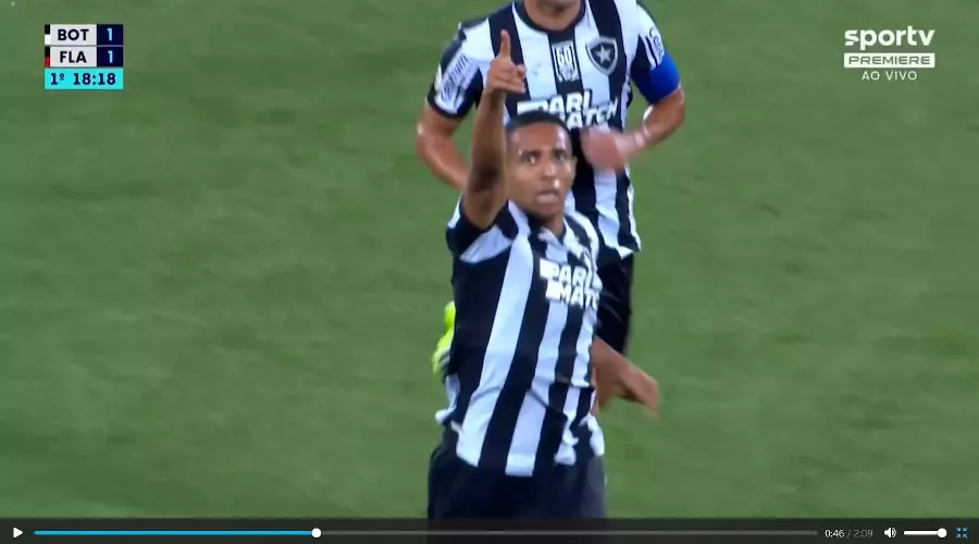  &copy;&nbsp;Скриншот из видеонарезки голов Виктора Са на сайте ФК &laquo;Краснодар&raquo; https://fckrasnodar.ru