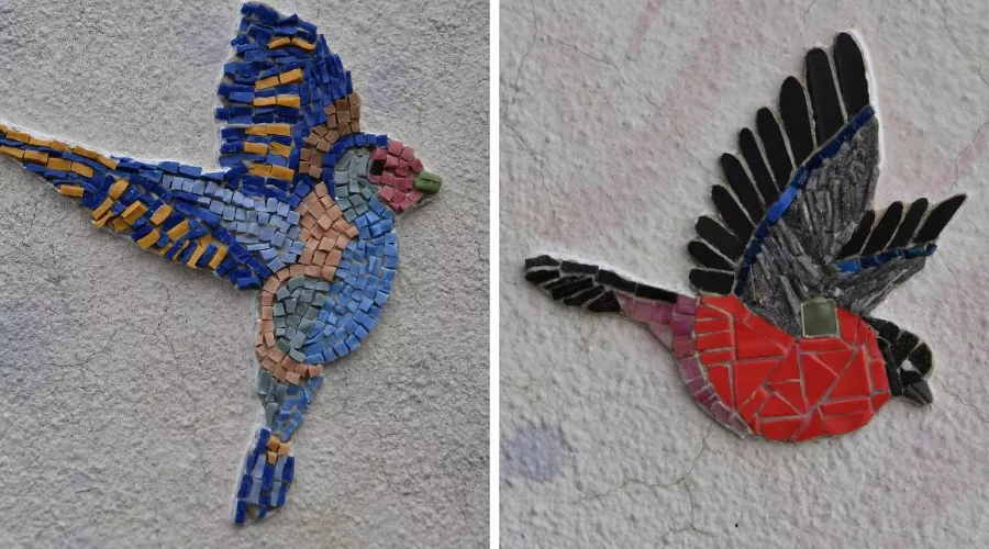 Уличные мозаики Софии Легостаевой, Новороссийск &copy;&nbsp;Фото новороссийского фотографа Sega_Black_Sea