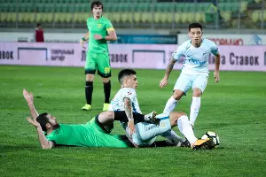Матч чемпионата России «Анжи» — «Зенит» &copy;&nbsp;Фото пресс-службы ФК &laquo;Зенит&raquo;