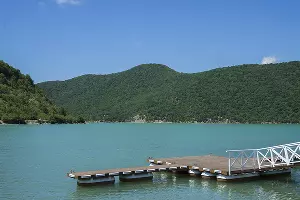 Сапсерфинг на озере Абрау &copy;&nbsp;Фото Евгения Мельченко, Юга.ру