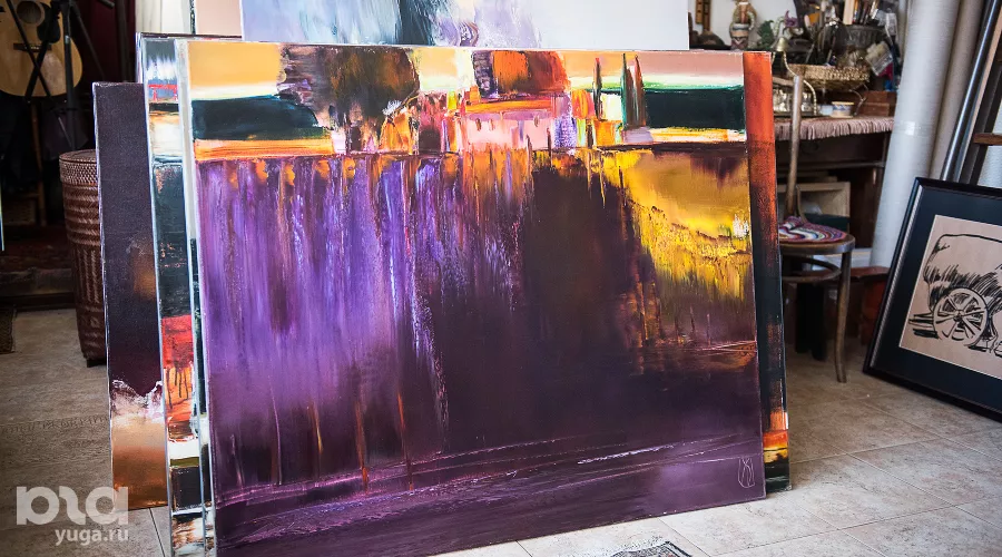 Картина Ларисы Блохиной &copy;&nbsp;Елена Синеок, Юга.ру