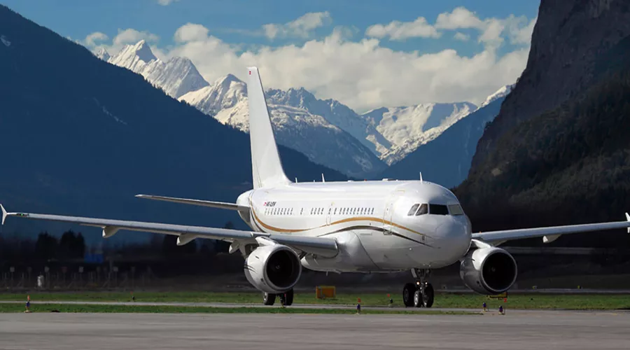Airbus ACJ319 &copy;&nbsp;Фото с сайта thebillionaireshop.com