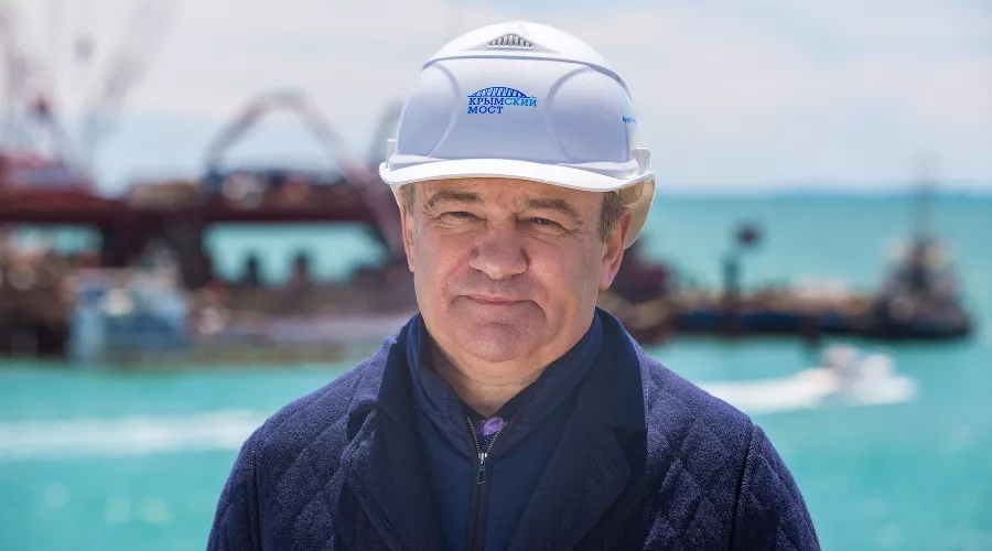 Аркадий Ротенберг &copy;&nbsp;Фото инфоцентра &laquo;Крымский мост&raquo;