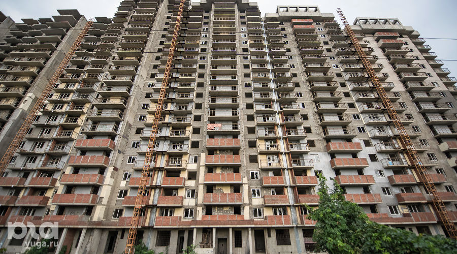 Долгострой на улице Селезнёва © Фото Елены Синеок, Юга.ру