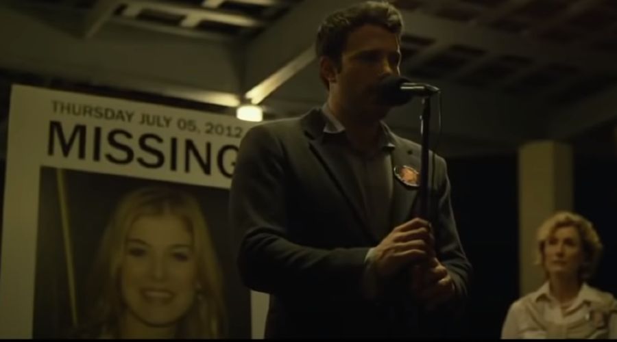 Кадр из трейлера к фильму «Исчезнувшая», реж. Дэвид Финчер, 2014 год © Скриншот видео с YouTube-канала «Трейлеры к фильмам»