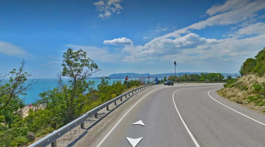 Трасса М-4 «Дон», 1536-й км &copy;&nbsp;Скриншот страницы сервиса &laquo;Яндекс Карты&raquo;, 2024 год