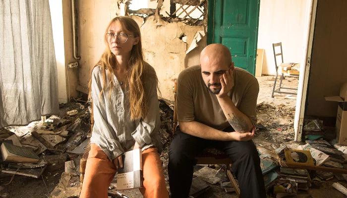 Анна Кадикова и Олег Бокоев &copy;&nbsp;Фото Ксении Грищенко, https://t.me/unlogicalpoetryph