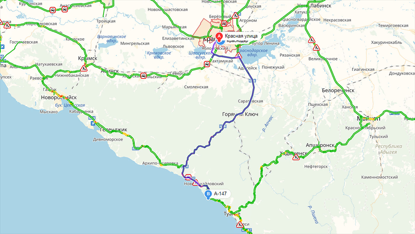 Дорога до краснодара на машине. Маршрут Краснодар Джубга. Карта дороги Краснодар - Джубга. Дорога Краснодар Джубга на карте. Джубга Краснодар на карте.