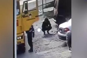  &copy;&nbsp;Скриншот из видео, опубликованного в &laquo;ДТП Абинск&raquo; &laquo;Вконтакте&raquo;https://vk.com/dtpabinsk?w=wall-107268408_13858