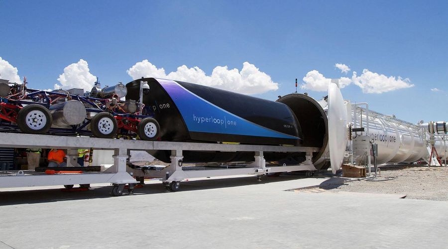 Hyperloop One © Фото с сайта hyperloop-one.com