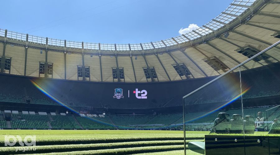 Пресс-конференция о партнерстве T2 и ФК «Краснодар» &copy;&nbsp;Фото Александра Гончаренко, Юга.ру