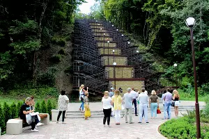 Лестница Мэздах в Майкопе &copy;&nbsp;Фото пресс-службы администрации Майкопа