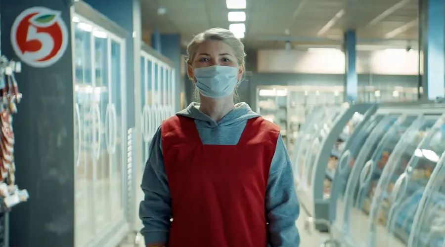  &copy;&nbsp;Кадр из видео &laquo;Пятёрочки&raquo; в ВКонтакте