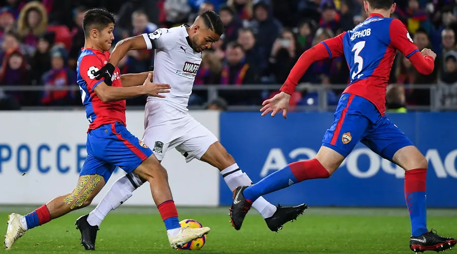 Матч «ЦСКА» — «Краснодар», 28 октября 2018 &copy;&nbsp;Фото пресс-службы ФК &laquo;Краснодар&raquo;