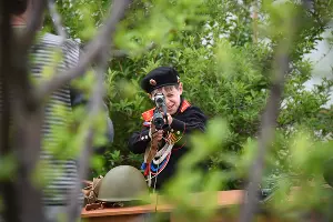 Праздник в честь 70-летия Великой победы в Управлении на транспорте МВД России по ЮФО &copy;&nbsp;Елена Синеок, ЮГА.ру