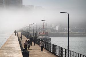 Туман в Новороссийске © фото Tateshi Yokotaishi https://vk.com/sakanoid