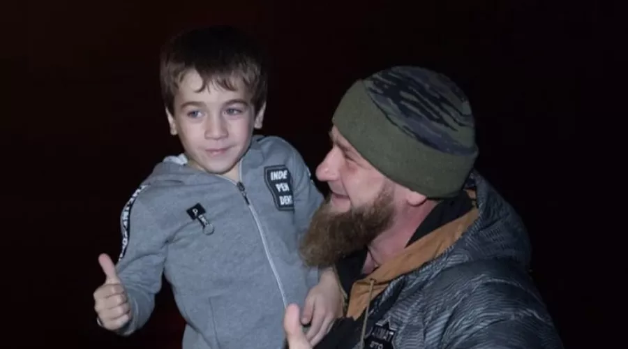 Рахим Куриев и Рамзан Кадыров &copy;&nbsp;Фото со страницы instagram.com/rahimkurievvazaev