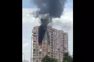  &copy;&nbsp;Скриншот видео из телеграма&laquo;ЧП Краснодар&raquo;, t.me/chp_krd