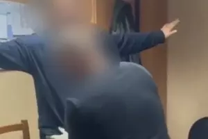 Досмотр Алексея Бугаева &copy;&nbsp;Кадр из видео пресс-службы ГУ МВД Краснодарского края