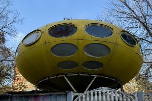 Дом Futuro в Краснодаре, декабрь 2025 года © Фото Марины Солошко, Юга.ру