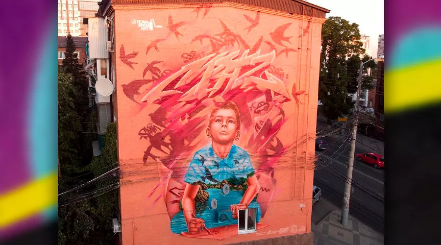 «Рисующий мальчик» &copy;&nbsp;Фото Романа Котова