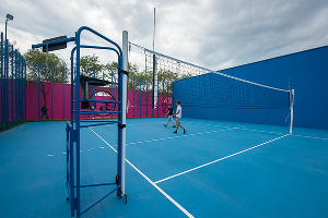 Спортивное пространство в парке «Краснодар»  © Фото Елены Синеок, Юга.ру