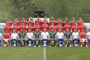 Сборная России по футболу на ЧМ—2018 &copy;&nbsp;Фото с сайта Российского футбольного союза, rfs.ru