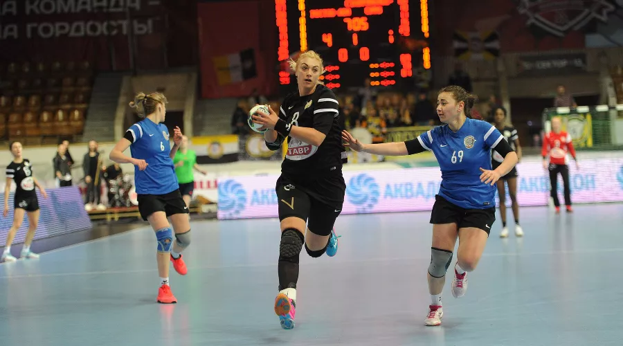 Матч 1/4 финала российской Суперлиги ГК «Ростов-Дон» — «Ставрополье-СКФУ». Анна Сень &copy;&nbsp;Фото пресс-службы ГК &laquo;Ростов-Дон&raquo;