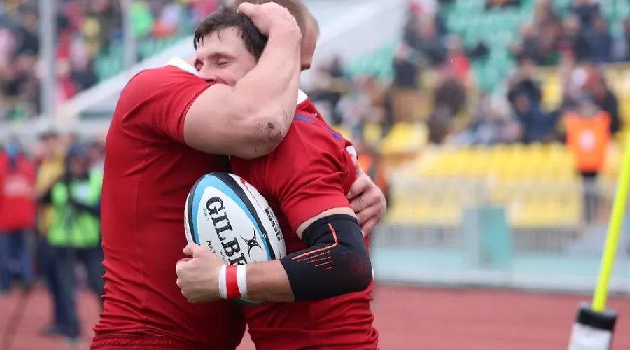 Матч «Россия» — «Намибия», Краснодар, 10 ноября 2018 года &copy;&nbsp;Фото из паблика &laquo;Федерация регби России&raquo;, vk.com/rugby