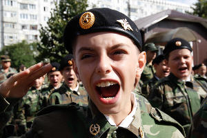 Ставропольские кадеты-ермоловцы приняли присягу © Эдуард Корниенко, ЮГА.ру