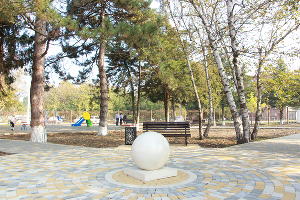 Открытие парка в Ловлинской © Фото пресс-службы Тбилисского района