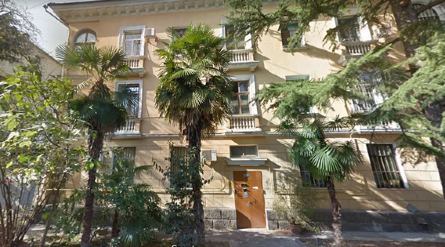 Улица Нагорная, 25 в Сочи &copy;&nbsp;Скриншот панорамы с сайта google.com/maps